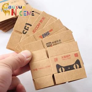 5Pcs/1Set 미니 카톤 익스프레스 박스 1:12 인형 집 미니어처 익스프레스 박스 장식 장난감 인형 집 장식 가구 액세서리