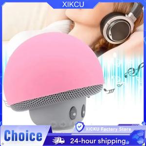 XIKCU 블루투스 버섯 스피커 방수는 가족 파티 및 소규모 파티에 적합한 휴대폰 홀더로 사용할 수 있습니다.