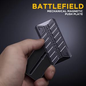 YIJOO Fidget 슬라이더 EDC 마그네틱 푸시 슬라이더 Fidget 장난감 ADHD 도구 불안 스트레스 릴리프 장난감 손가락 끝 회전 탑