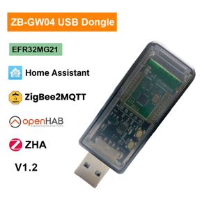 Silicon Labs EFR32MG21 범용 Zigbee 게이트웨이 ZB-GW04 V1.2 어댑터 지원 ZHA Zigbee2MQTT HAB를 기반으로 하는 Zigbee 3.0 USB 동글