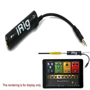 1 pc IRIG 기타 인터페이스 변환기 낮은 배경 소음, 고 충실도 서리로 덥은 안티 스크래치 기능을 갖춘 3.5mm 오디오 케이블