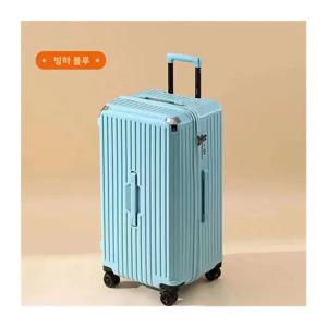 트렌디한 대용량 여행 가방 한국 스타일 여행용 캐리어 학생 INS 유명 비밀번호 박스 바퀴 범용 여성 모델