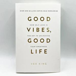 Vex King의 좋은 생활 베스트셀러 책 페이퍼백, 자기 사랑, 위대함 잠금 해제 열쇠