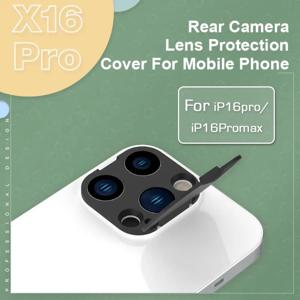 웹캠 커버 후면 카메라 렌즈 플라스틱 개인 정보 보호 스티커 iPhone 16 Pro/16 ProMax 용 카메라 커버 보호대
