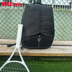 Wilson 2025 새로운 테니스 배낭 RF 토너먼트 대용량 라켓 가방 한정판 페더러 프로페셔널 테니스 가방 2팩
