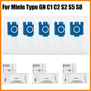 Miele GN Miele Classic C1 Complete C1, C2, C3, S400i S600 S2 S5 S8 시리즈 진공 청소기 3D 효율성 먼지 봉투 쓰레기 봉투