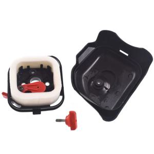 Zenoah G26LS Strimmer Brushcutter 25.4CC 가솔린 엔진 잔디 깎는 기계 부품 교체 용 커버가있는 1 세트 에어 필터 어셈블리