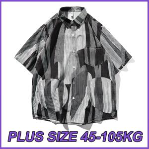 여성용 플러스 사이즈 셔츠 십대 느슨한 반팔 셔츠 여름 얇은 칼라 탑 4XL 5XL 여성 캐주얼 통기성 의류