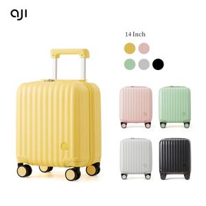 AJI 14 인치 캐리어 가방 40x20x25 Cm 여행 가방 바퀴에 경량 어린이 가방 여성 남성 탑승 수하물