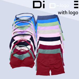 2Pcs 원활한 DfYoga 세트 충격 반바지 세트 운동 스크런치 반바지 세트 홀터넥 스포츠 브래지어 피트니스 의류 체육관 정장 스크런치 반바지