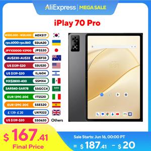 ALLDOCUBE iPlay 70 Pro 태블릿 10.95 인치 2.5K 60Hz 디스플레이 Helio G99 Octa Core 6GB+10GB Virtual RAM 256GB ROM 태블릿 PC 4G LET WiFi 7000mAh 18PD