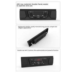 AEF7-1 피스 삼륜차 FM 라디오 플레이어 블루투스 MP3 플레이어 MP3 디코더 보드 트럭 건설 차량용 무손실 플레이어