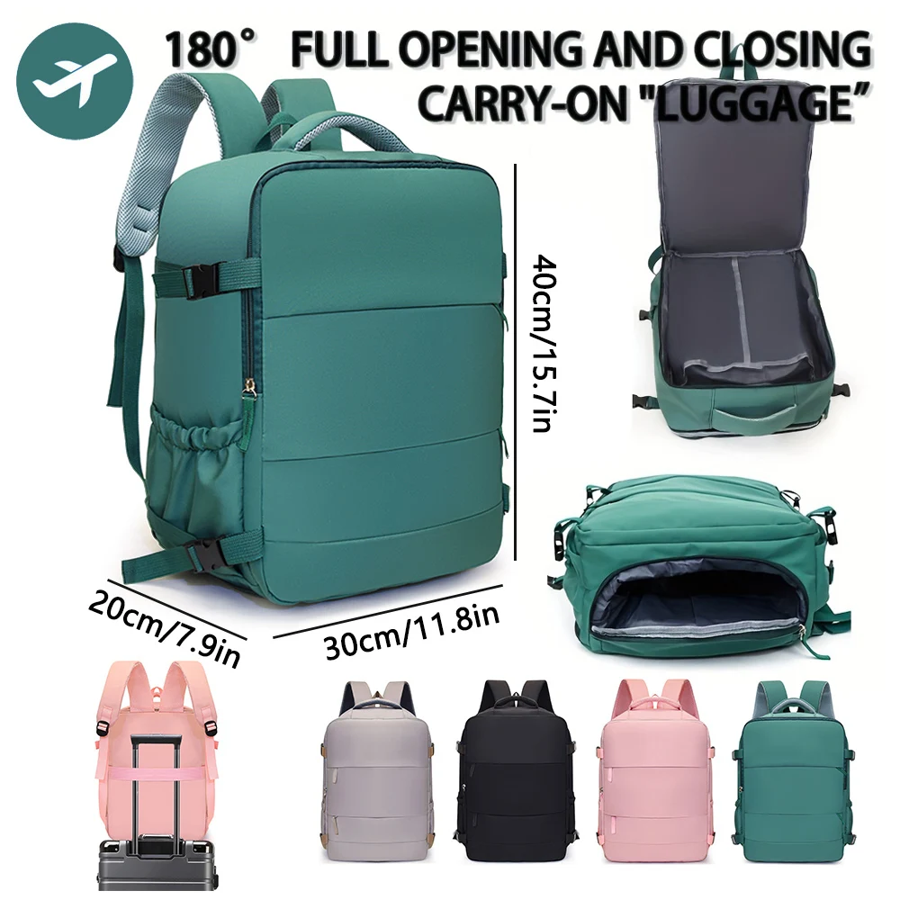 여행 탑승 배낭 Easyjet, Wiz Air 다기능, 대용량, 경량, 레저 컴퓨터 가방, 단거리