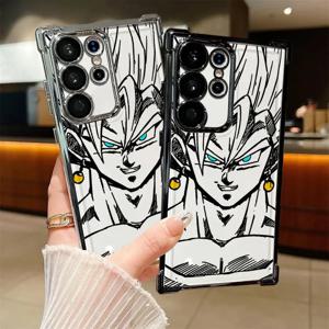 애니메이션 드래곤 볼 삼성 갤럭시 S20 울트라 S23 FE S24 S25 Edge S21 플러스 Note20Ultra 소프트 커버 용 전화 케이스
