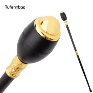 블랙 볼 골든 워킹 지팡이 패션 장식 워킹 스틱 신사 우아한 코스프레 지팡이 Crosier 90cm