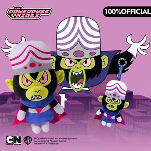 오리지널 The Powerpuff Girls 봉제 인형 만화 캐릭터 Mojo Jojo 부드럽고 귀여운 인형 참 인형 키 체인 소녀 선물