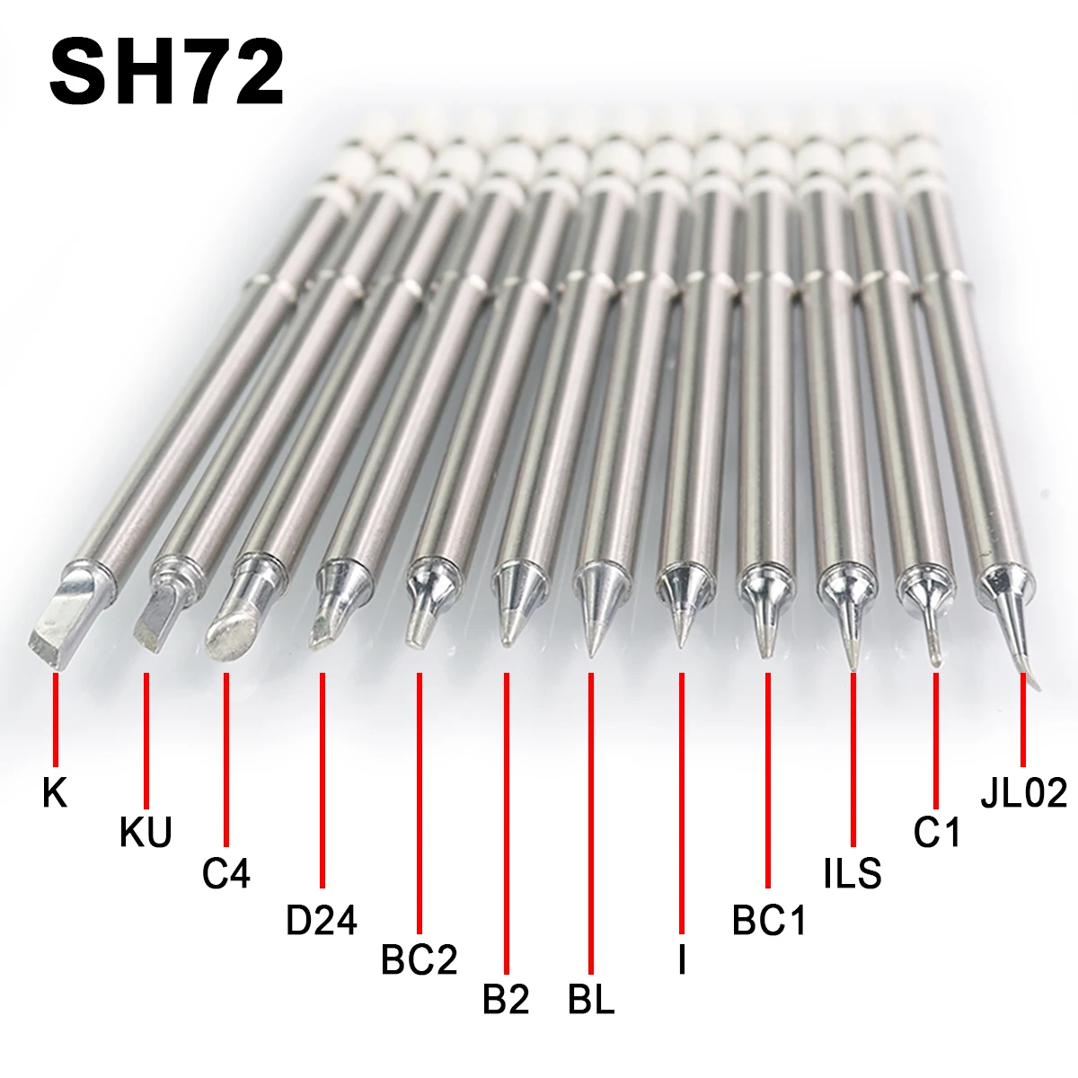 납땜 다리미 팁 교체 히터, 납땜 헤드 SH-BC2 B2 C4 K ILS JL02 KU, SH72 납땜 스테이션용, SH72, SH73, T12 팁 아님