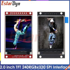 2.0 인치 TFT 디스플레이 OLED LCD 드라이브 IC ST7789V Arduio 풀 컬러 LCD 디스플레이 모듈 용 240RGBx320 도트 매트릭스 SPI 인터페이스