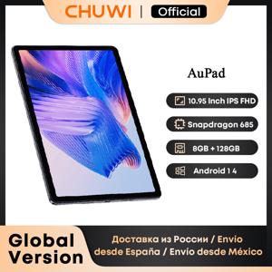 CHUWI AuPad 태블릿 PC, 스냅드래곤 685, 옥타코어, 10.95 인치 FHD 스크린, 8GB DDR4, 128GB ROM, 4G LTE, GPS, 안드로이드 14, Widevine L1