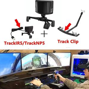 트래커/트랙클립용 무선 IR 헤드 TrackIR 5 Trackir5 PC 비행 경주 시뮬레이터 TrackNPClip