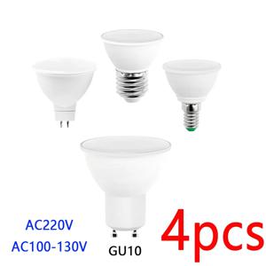 4pcs LED 스포트 라이트 220V 110V GU10 MR16 E27 E14 LED 전구 12W 9W 6W 3WLED 램프 스포트라이트 Lampada GU5.3 옥수수 전구 Ampoule