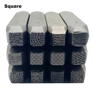 1PCS 쥬얼리 도구 금속 질감 디자인 스탬프 금속 스탬핑 도구 가죽 실버 펀치 DIY 반지 팔찌 공예 조각