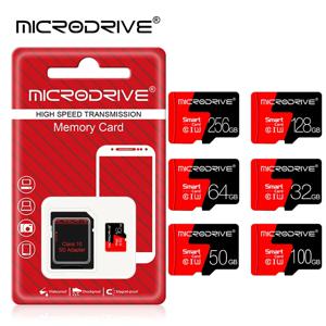 실제 용량 메모리 카드 128GB 스마트 SD 카드 64GB TF 플래시 카드 32GB 클래스 10 플래시 드라이브 스마트폰 카메라용 16GB 50GB 100GB