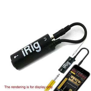 1 pc IRIG 기타 인터페이스 변환기 낮은 배경 소음, 고 충실도 서리로 덥은 스크래치 방지 기능을 갖춘 3.5mm 오디오 케이블