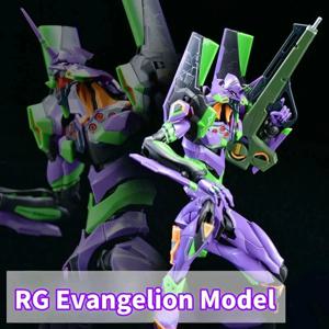 Rg Evan Gelion 모델 키트 1:144 Evan Gelion 애니메이션 액션 피규어 Collectble Eva 01 조립 키트 모바일 슈트 메카 키트 장난감 선물