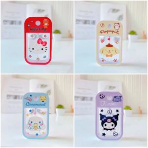 50ML Sanrio 필링 병 만화 헬로 키티 Cinnamoroll Kuromi 알코올 프레스 병에 담긴 여행 휴대용 향수 스프레이 병
