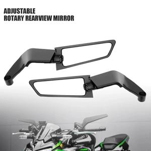 오토바이 액세서리 미러 스텔스 윙렛 미러 회전 조절식 미러 야마하 MT 03 07 09 R1R3R7 XMAX KTM BMW 용