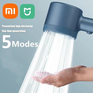 Xiaomi Mijia 5 모드 샤워 헤드 고압 샤워 헤드 필터 강우량 수도꼭지 탭 욕실 목욕 홈 새로운 욕실 액세서리