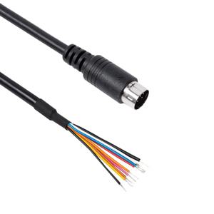 10핀 미니 Din-베어 와이어 Yaesu CT-167 Yaesu FTM-100D/DE/DR FTM-200DE FTM-400D/DE/DR용 데이터 케이블