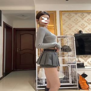 봄 미국 스타일 핫걸 A라인 미니스커트 슬리밍 플리츠 하프 기장 여성 패션 하이웨이스트 폴리에스터 스커트