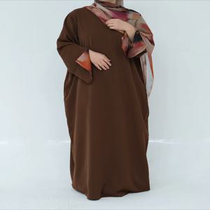 여성을위한 이슬람 맥시 드레스 Abaya Jalabiya 스플릿 슬리브 Eid 라마단 모로코 두바이 Kaftan 이슬람 Vestidos 아랍 긴 가운 2025