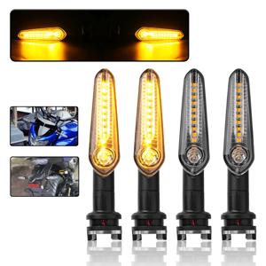 Yamaha MT07 MT03 MT09 트레이서 XSR 700 범용 오토바이 방향 지시등, 흐르는 물 헤드라이트, 러닝 워터 프론트 리어 램프