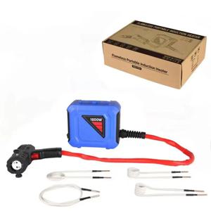새로운 1800W 자기 유도 히터, 휴대용 소형 무염 자동차 수리 도구, DIY 회로, 4개 코일, 종이 상자 포함. 110V/220V