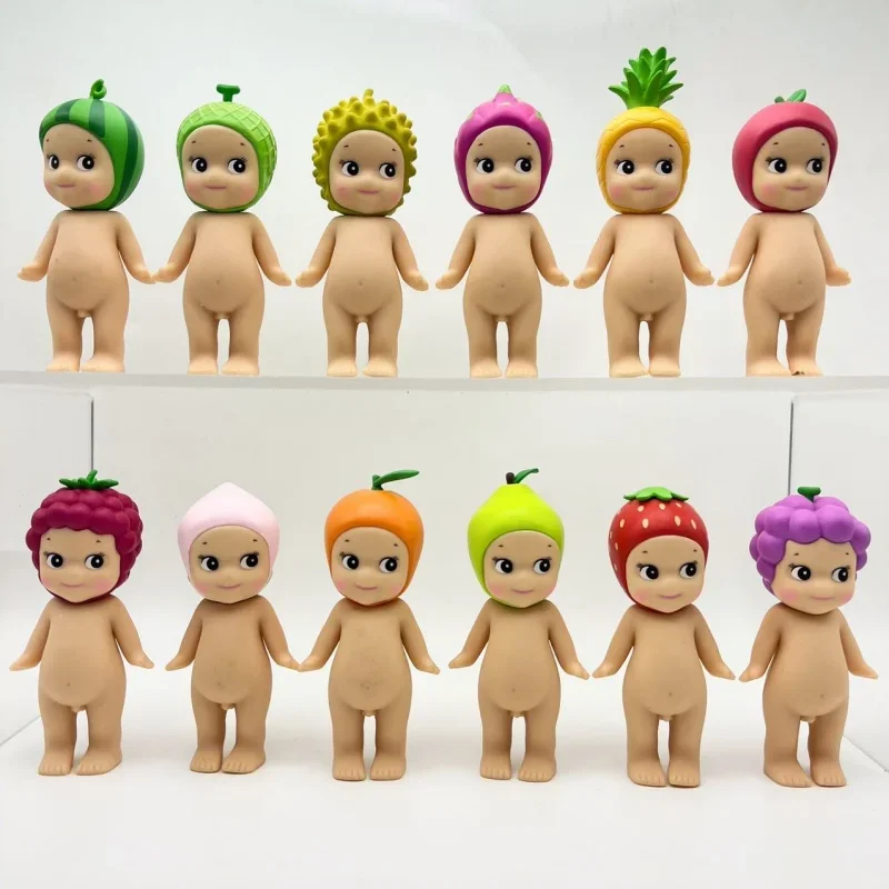 써니 엔젤 파티 천사 과일 블라인드 박스 엔드 박스 자동차 장식 휴대 전화 장식 큐피드 수제 애니메이션 러블리 선물 완구