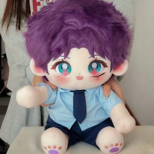 Qi Yu 캐릭터 40cm 애니메이션 스타일 코튼 봉제 인형 Love and Deepspace Otome 게임 상품 소프트 플러시 장난감 의상Handmade