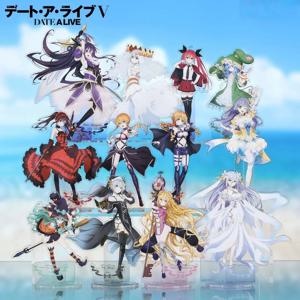 Anime Date A Live 아크릴 스탠드 인형 애니메이션 히메카와 요시노 야토가미 토카 코토리 이츠히카 피규어 장난감 선물