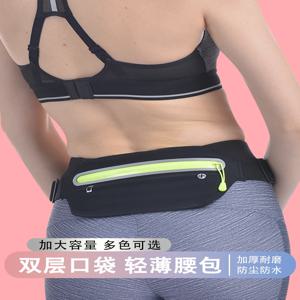 남성 여성을위한 경량 러닝 허리 팩 방수 전화 파우치 스포츠 벨트 로우 프로파일 여행 피트니스 러닝 벨트
