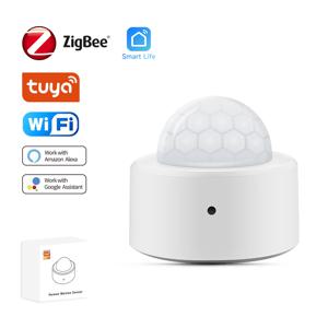 Tuya Zigbee 인간 모션 센서 스마트 홈 PIR 모션 센서 감지기 보안 스마트 라이프는 Alexa Google 홈과 함께 작동합니다.