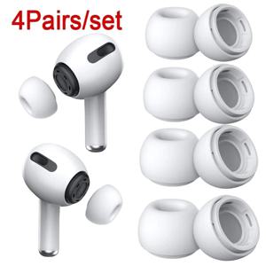 Airpods Pro 1/2 Gen 보호용 이어버드 커버용 부드러운 실리콘 이어 팁 Apple Air Pods Pro용 소음 감소 구멍 이어 패드