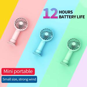 1200mAh 미니 휴대용 팬휴대용 USB 충전식 조용한 휴대용 팬공기 냉각기 야외 여행 핸드 팬 환기 팬