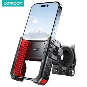 Joyroom 범용 자전거 전화 홀더 충격 방지 한 손으로 작업 4.7-7 인치 휴대 전화에 대 한 자전거 오토바이 전화 홀더