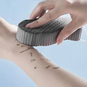 JJYY 1PC 3D 매직 스폰지 어린이 목욕 스폰지 바디 필링 죽은 피부 엑스 폴리 에이 팅 마사지 청소 목욕 브러시 엑스 폴리 에이 팅