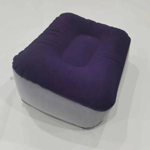 풍선 발판 베개 PVC 발 나머지 공기 베개 쿠션 여행 사무실 홈 다리 책상 아래 편안한 피트 도구