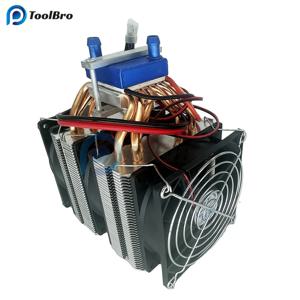 반도체 냉동 어항 냉각기, 12V 냉장고 냉각수 기계, 물 냉각기, 수족관 냉각기, 180W