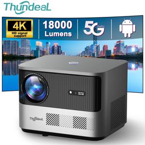 ThundeaL 풀 HD 1080P 프로젝터 TDA6W 자동 초점 스마트 안드로이드 WIFI LCD LED 비디오 홈 시어터 휴대용 프로젝터 홈 시어터