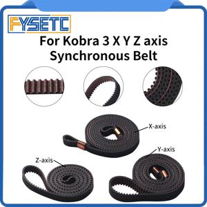 Kobra 3 콤보 동기 벨트 Kobra 3 X Y Z 6mm/8mm 너비 벨트 Kobra 3 용 고품질 3D 프린터 교체 부품